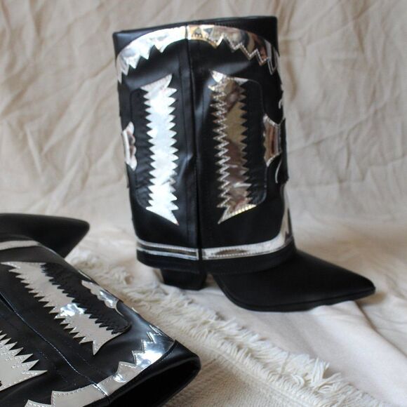 🆕️The Tabitha// Black western style boot - Picture 5 of 5